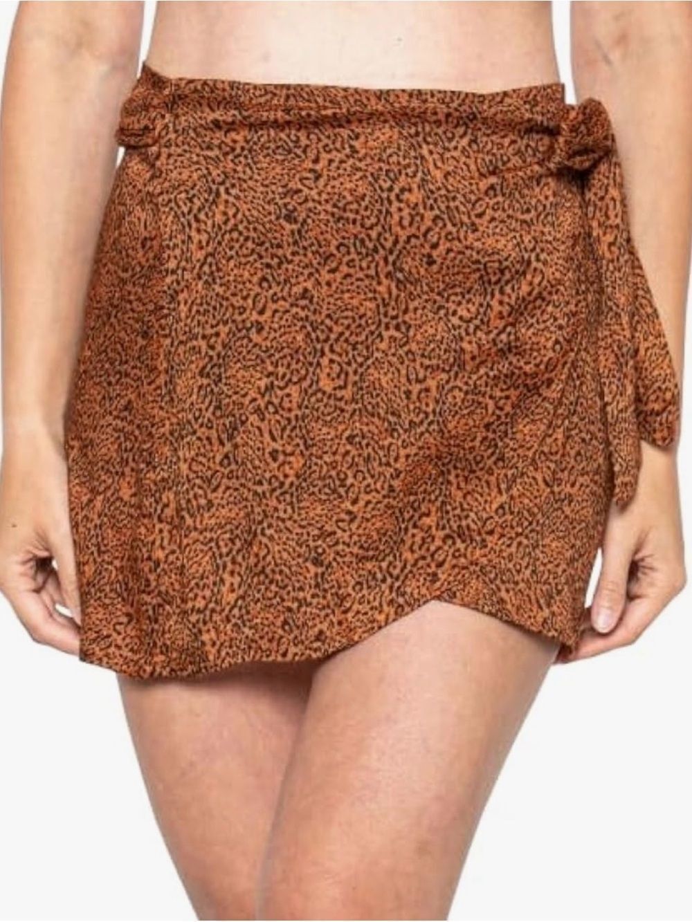 Billabong Womens Under Wraps Swim Cover Up Skirt, Toffee, Small, NWT